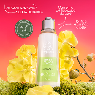 Tônico Micelar Facial Orquídea 150ml